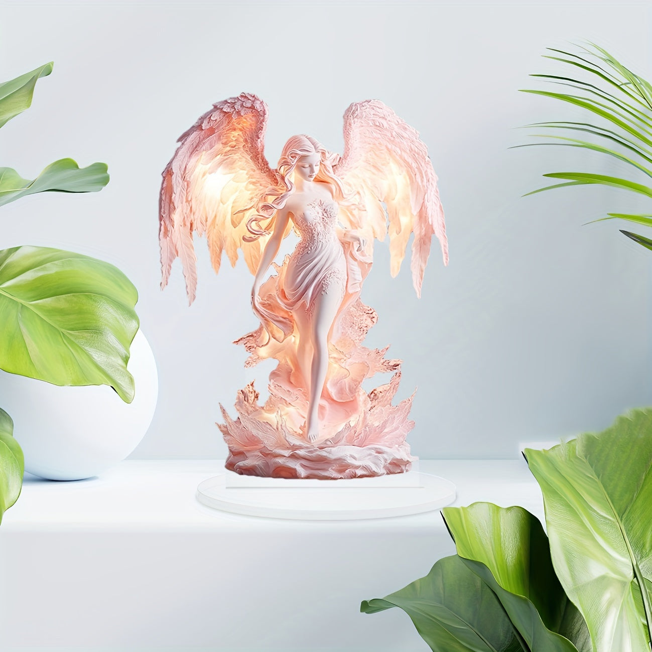 PureAura - Radiant Angel Table Piece