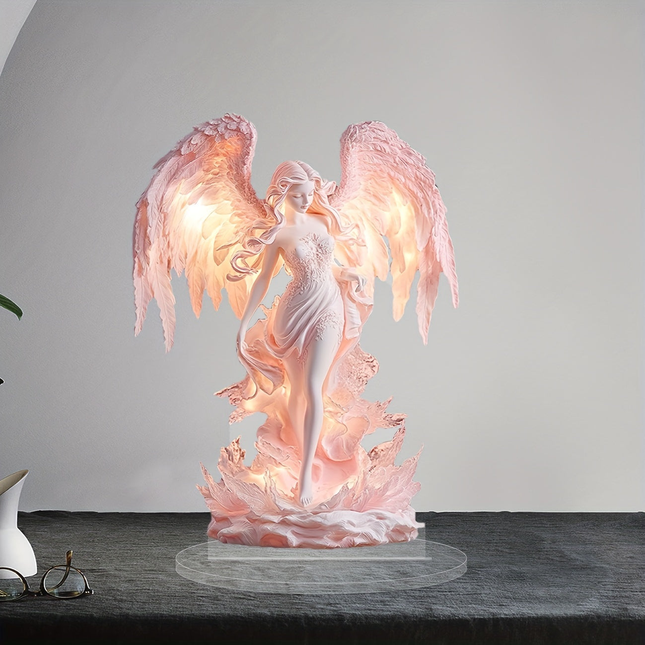 PureAura - Radiant Angel Table Piece