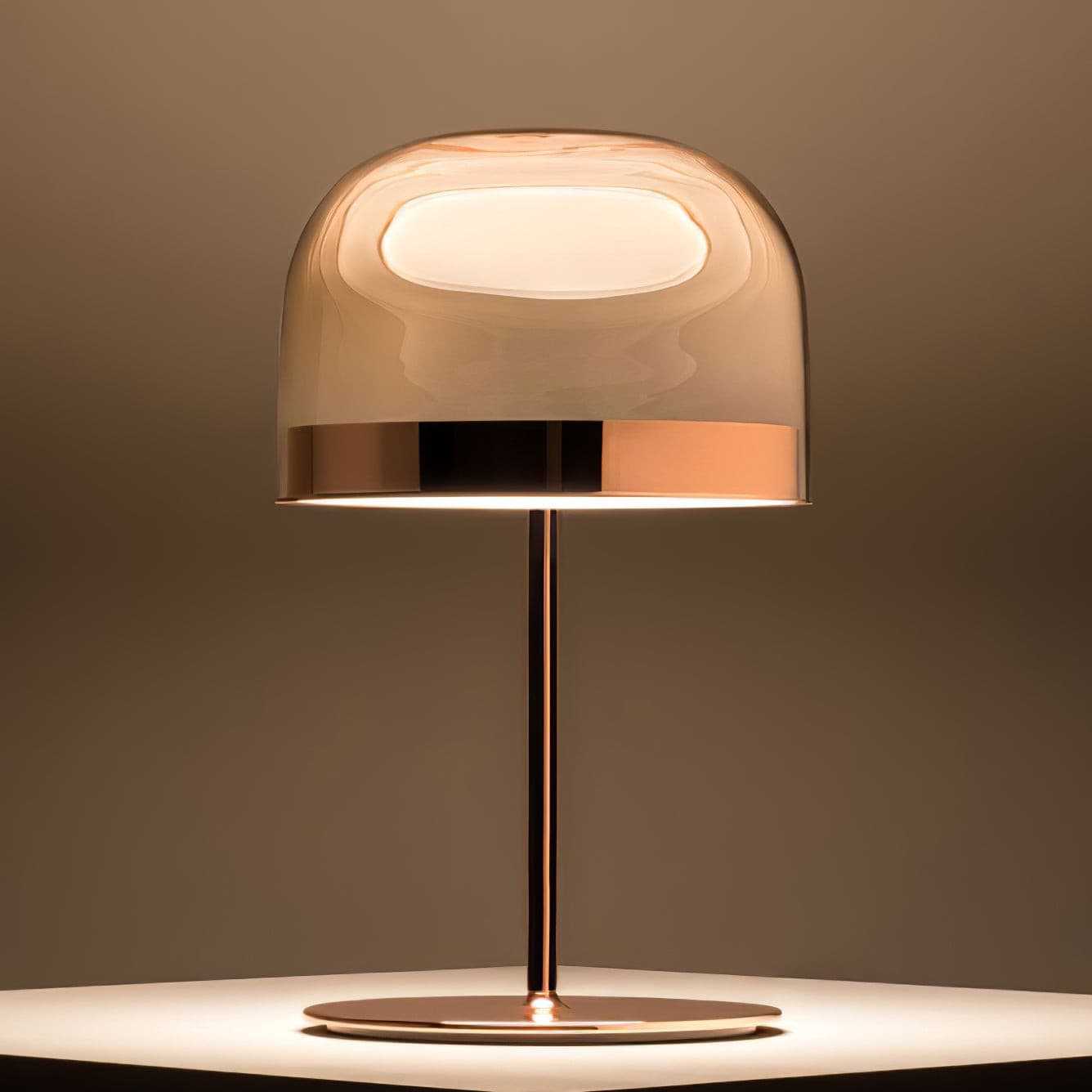 LuxeEquator - LED Table Lamp with Planetary Design and Subtle Lighting