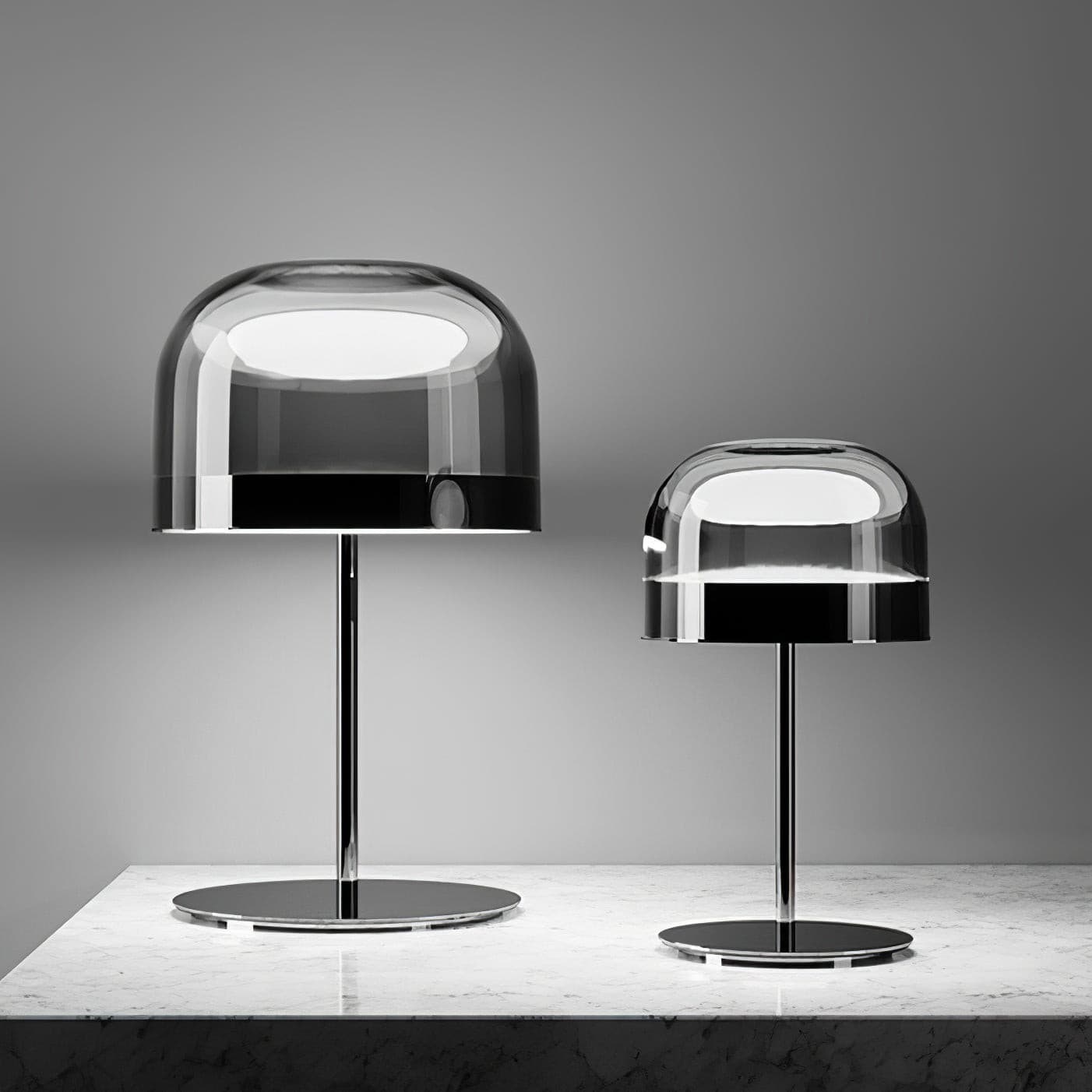 LuxeEquator - LED Table Lamp with Planetary Design and Subtle Lighting