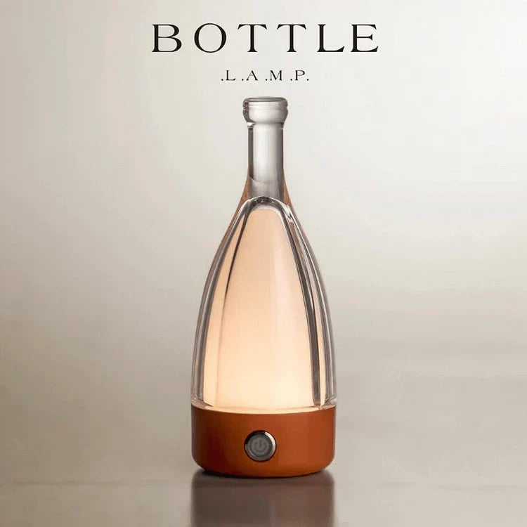 WineGlow - Dekorativ vinflaske lampe