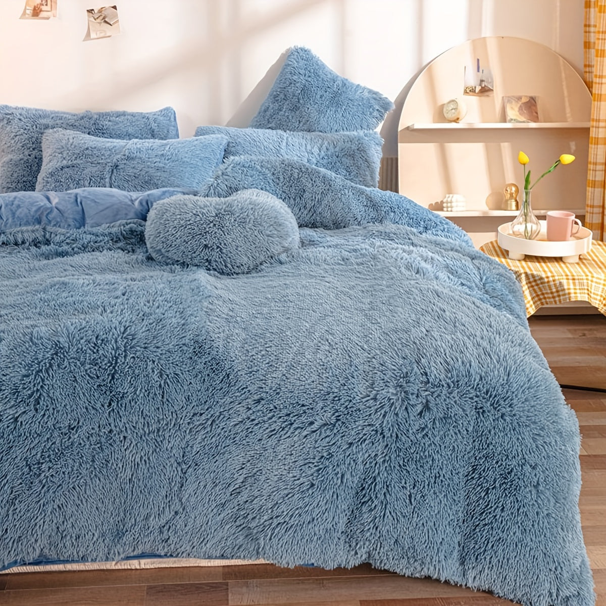 LushNest - Luxe Velvet Duvet Cover Set with Pillowcases