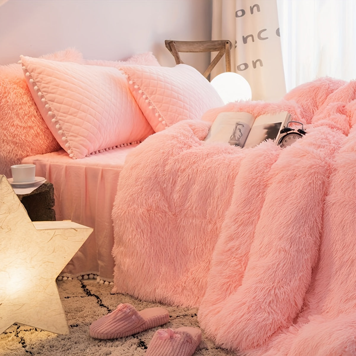 LushNest - Luxe Velvet Duvet Cover Set with Pillowcases