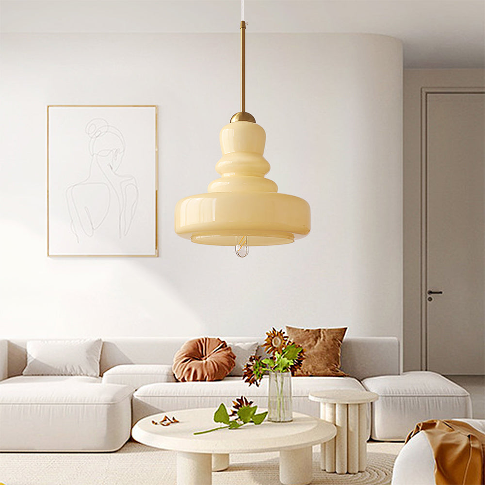 ColorSphere - Bauhaus inspirierte Kürbis-Pendelleuchte