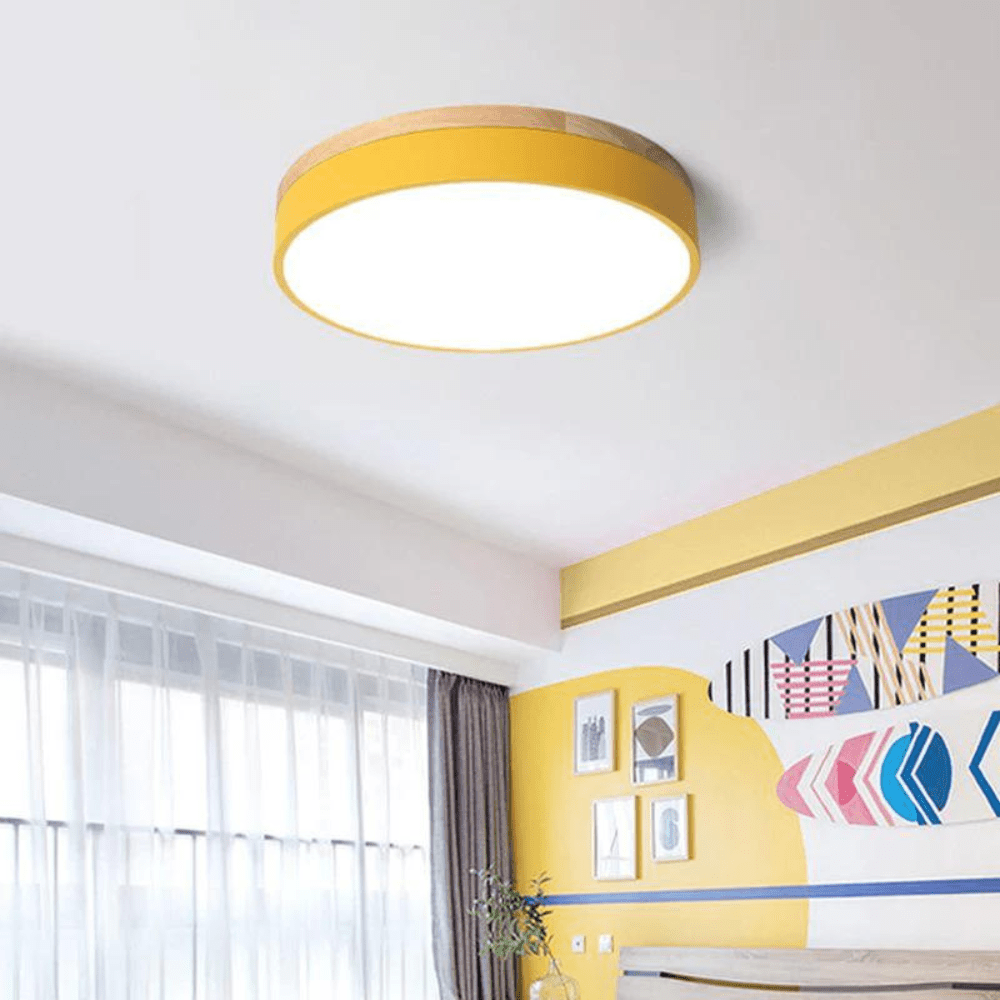 ScandiGlow | Natural Wooden Pendant Light