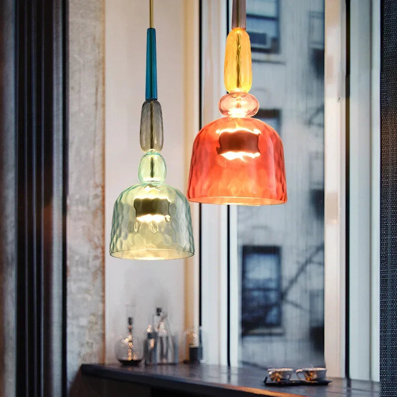 UrbanHue - Suspension avec verre et couleurs
