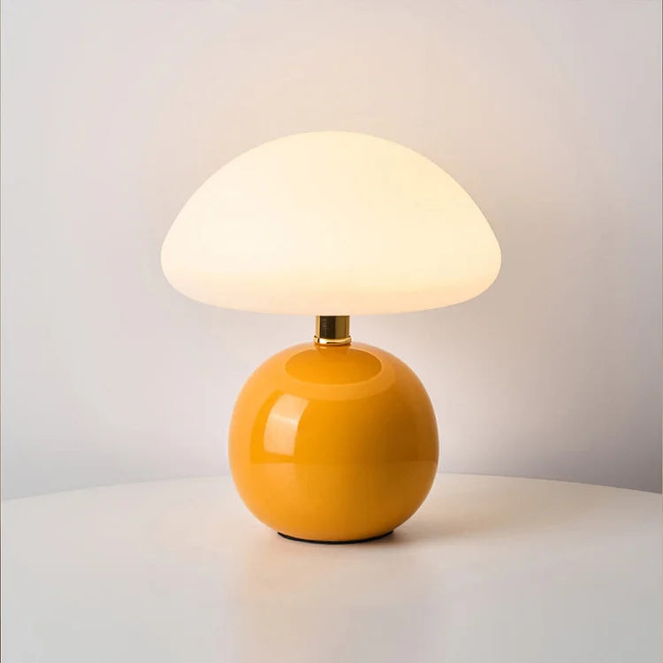 MushroomGlow - Elegante Franse Tafellamp