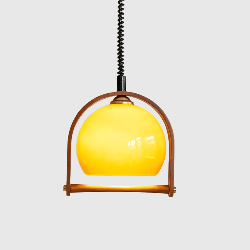 RetroWood - Vintage Bauhaus hengelampe