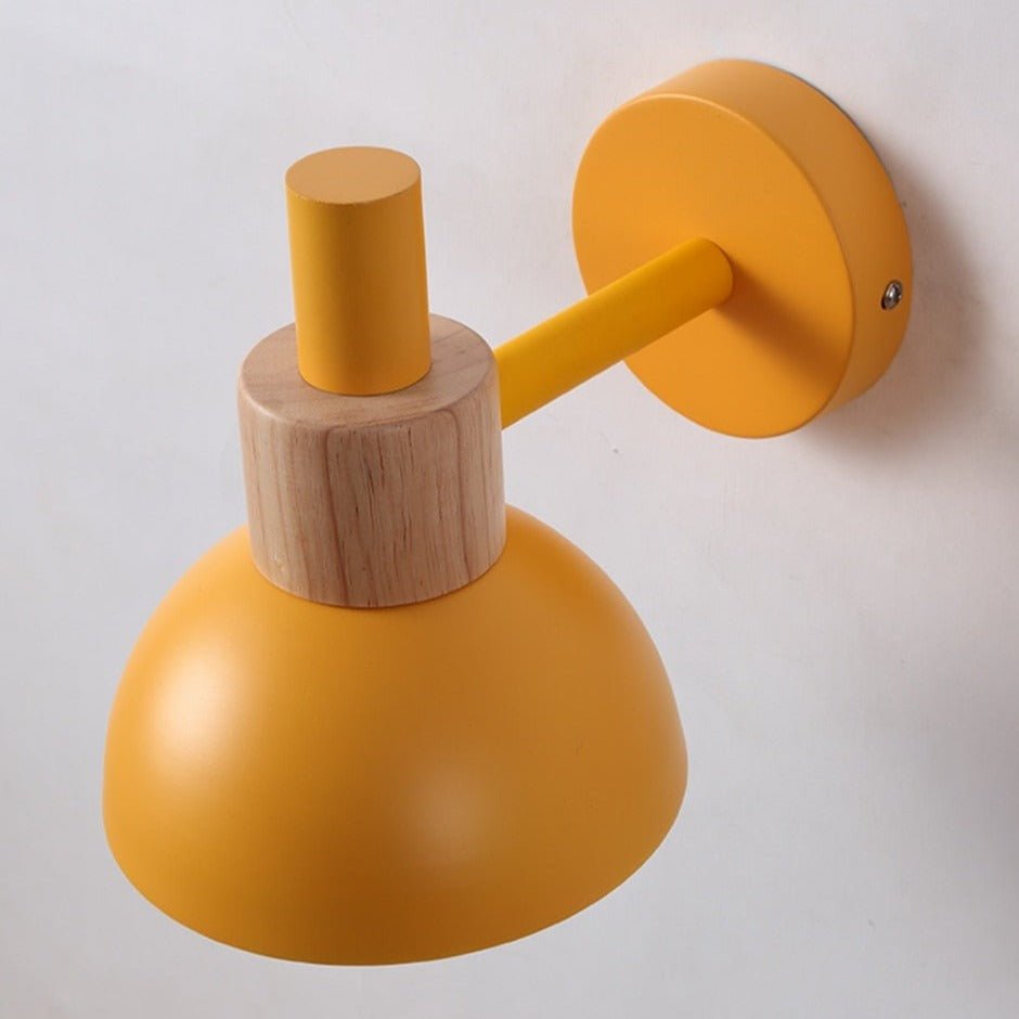 WoodenAura - Lampe murale en bois Julie