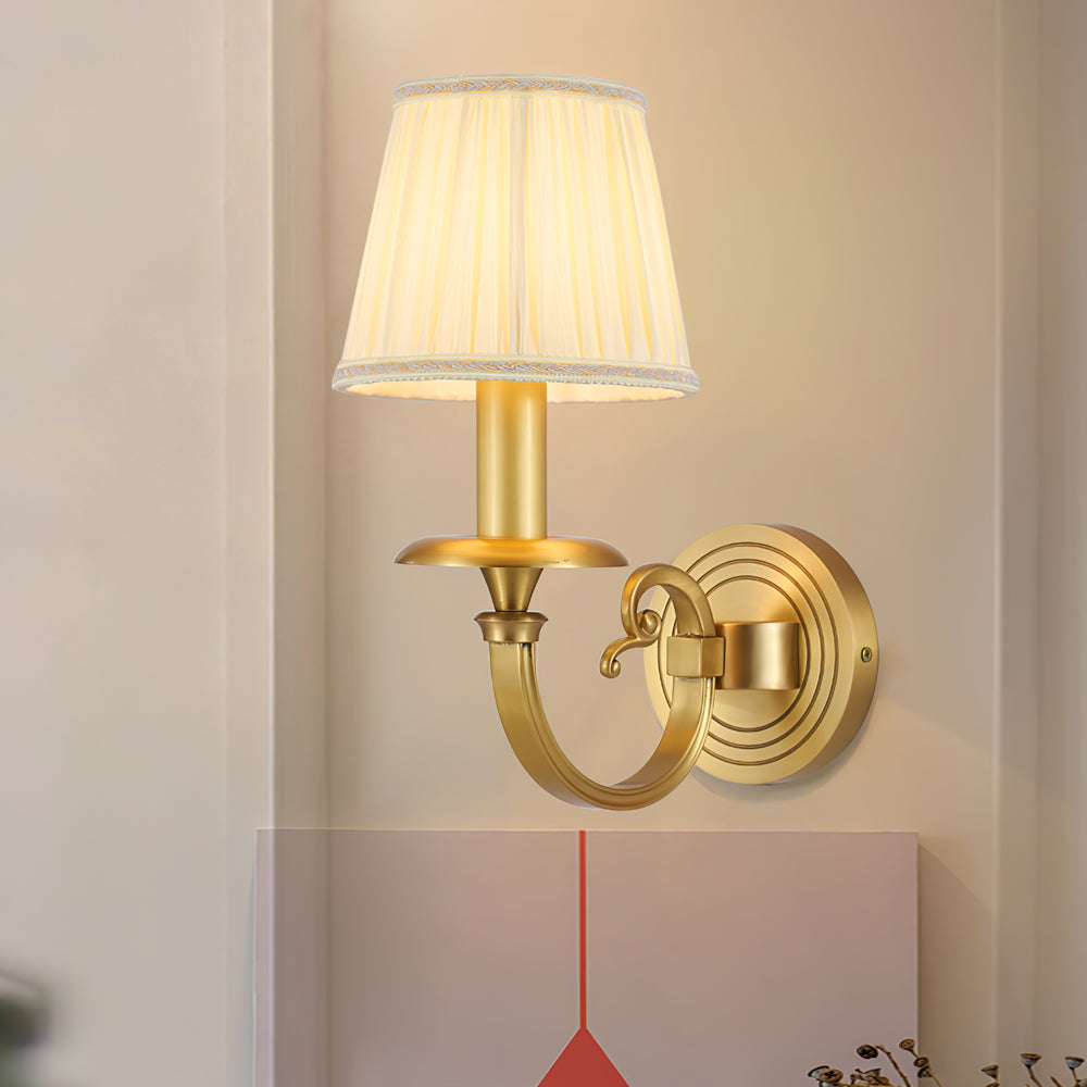 RoyalGlow - Royal Gold Væglampe til Luksuriøs Belysning