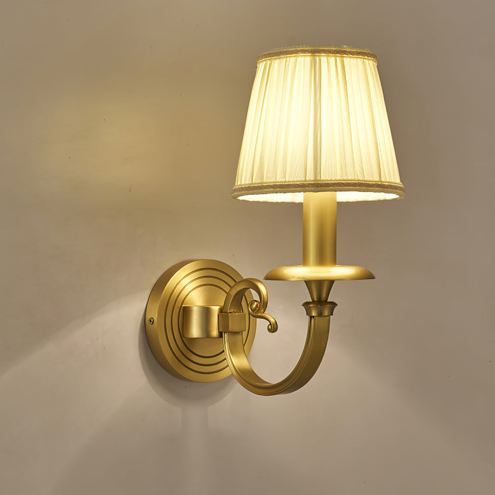 RoyalGlow - Royal Gold Væglampe til Luksuriøs Belysning
