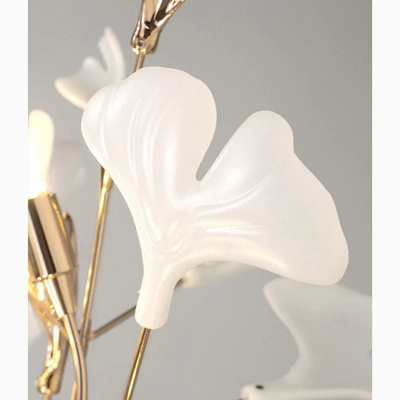 NatureLight - Kreativ gulvlampe med ginkgo-blade