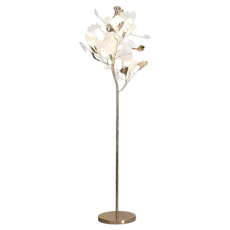NatureLight - Kreativ gulvlampe med ginkgo-blade