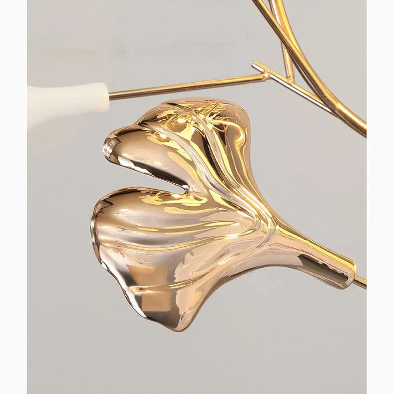 NatureLight - Kreativ gulvlampe med ginkgo-blade