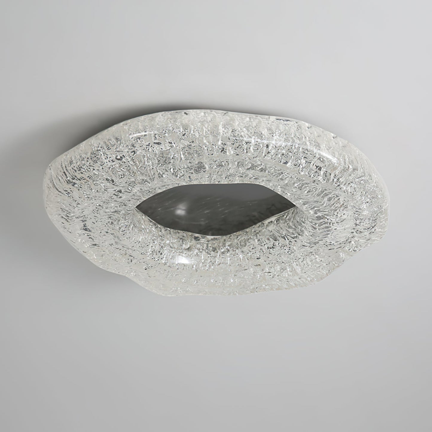 GlaciaLuxe - Ceiling Light with Sculptural Design and Intimate Lighting