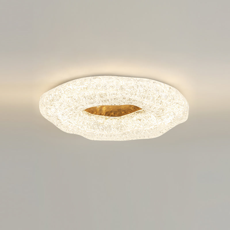 GlaciaLuxe - Ceiling Light with Sculptural Design and Intimate Lighting