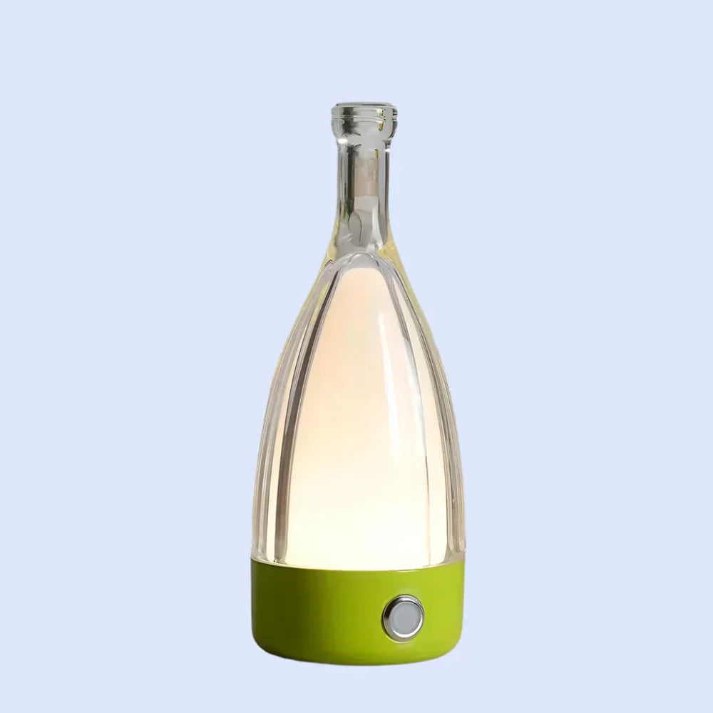 WineGlow - Dekorativ vinflaske lampe