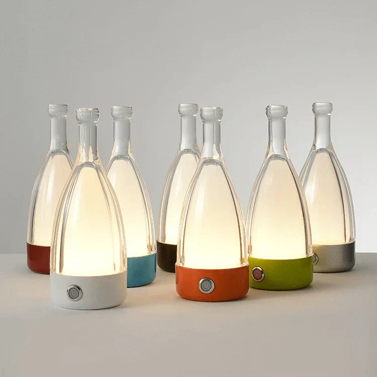 WineGlow - Dekorativ vinflaske lampe