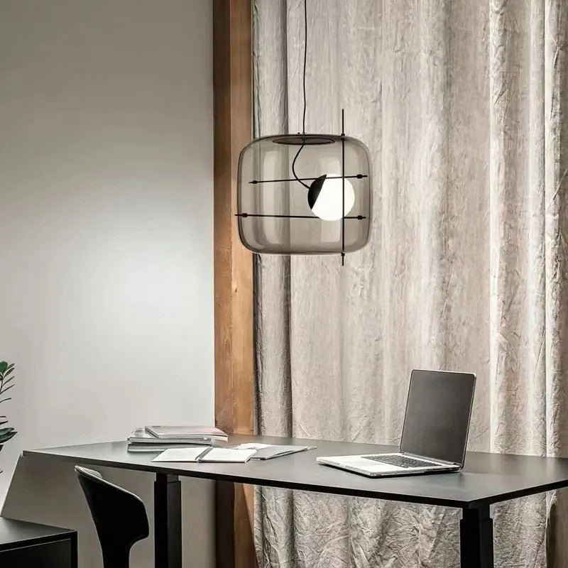 PlotGlow | Elegante Glas-Pendelleuchte