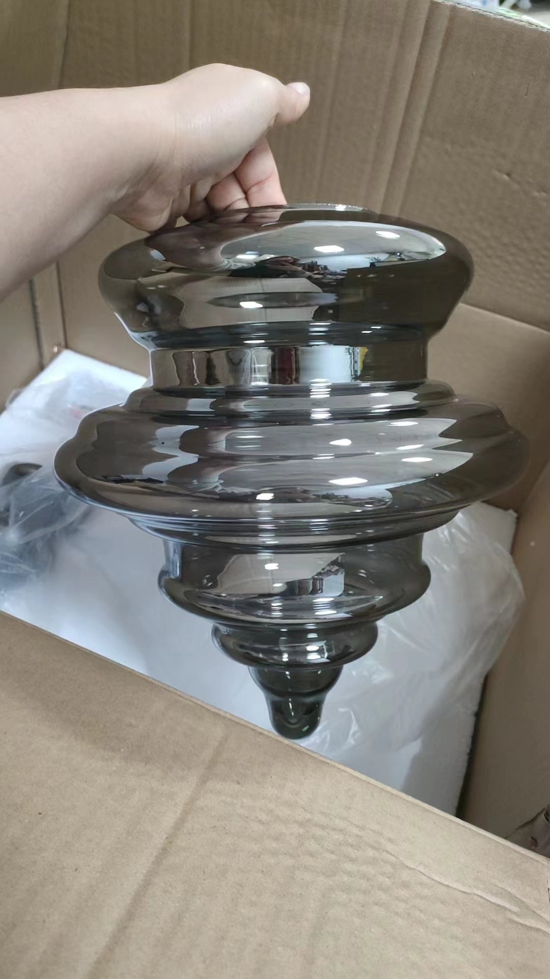 CosmoGlow - Grey Pendant Light