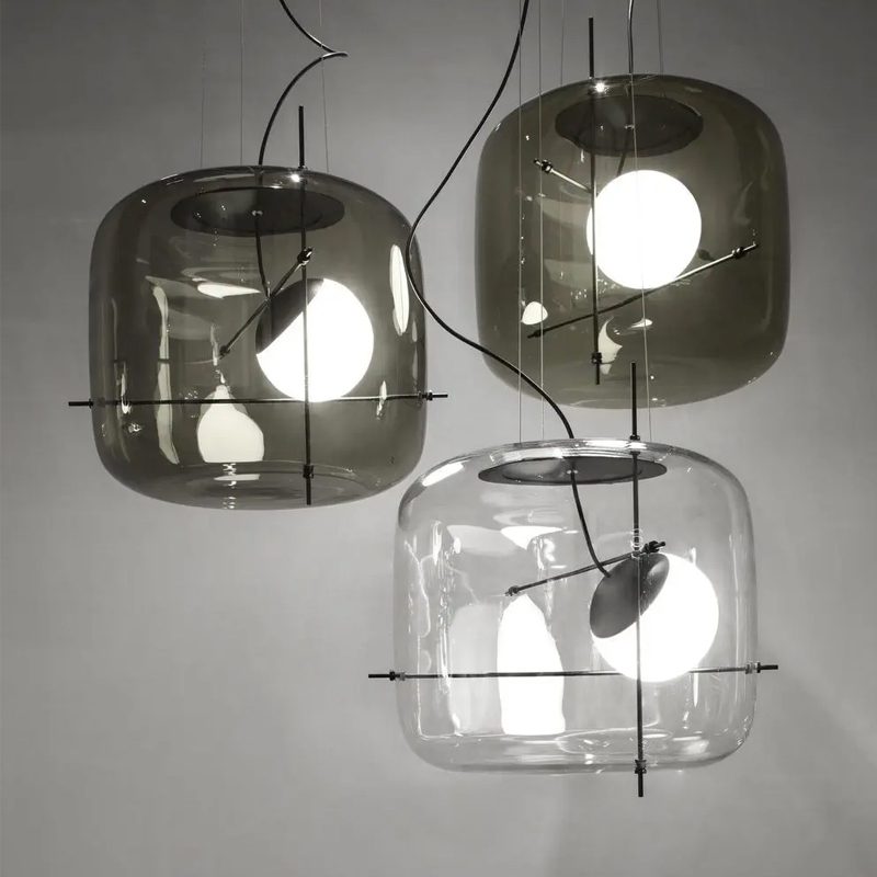 Plot Glas Anhänger Lampe