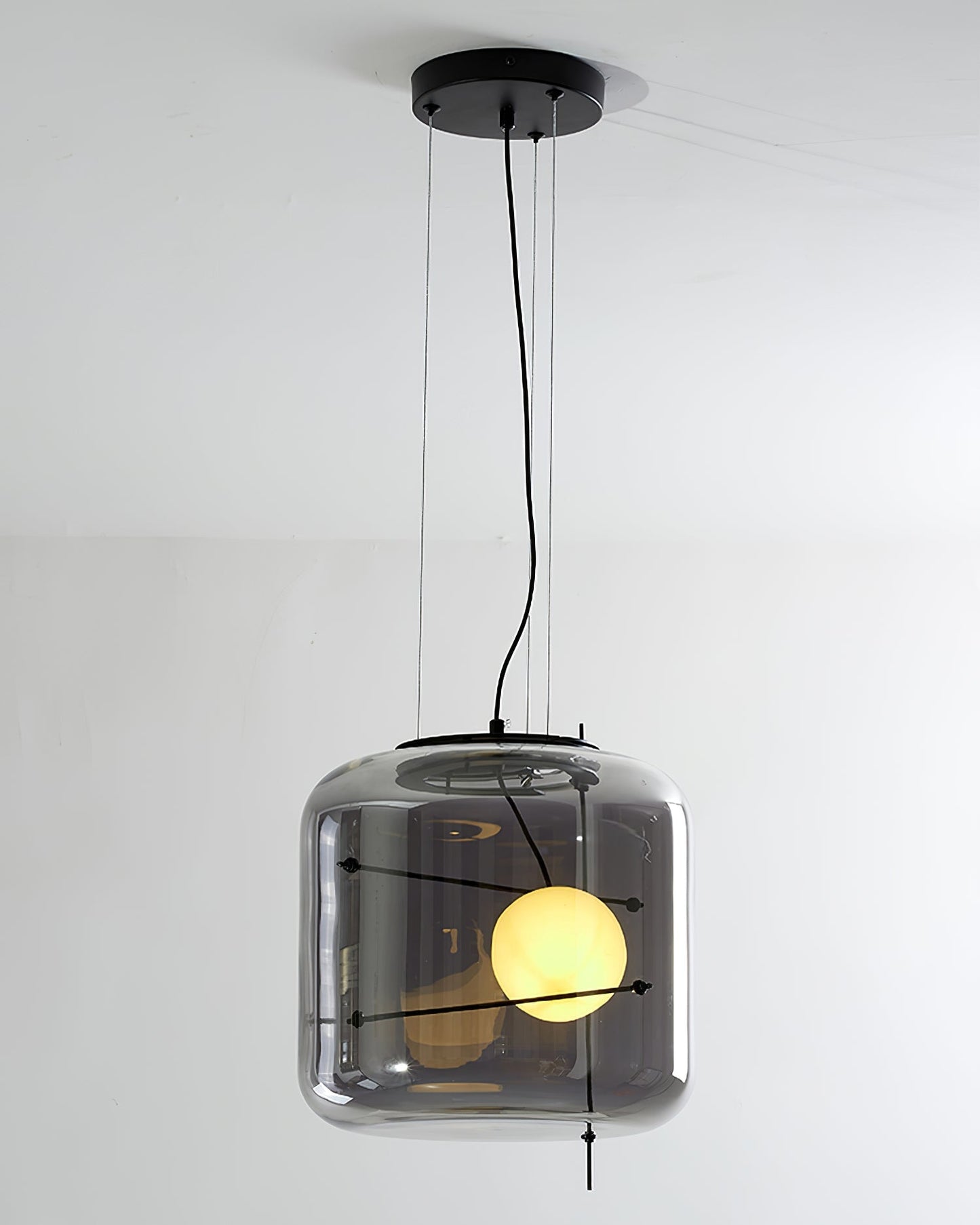 Plot Glas Anhänger Lampe