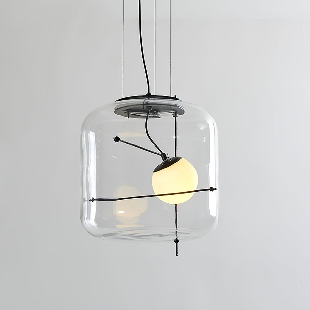 PlotGlow | Elegante Glas-Pendelleuchte
