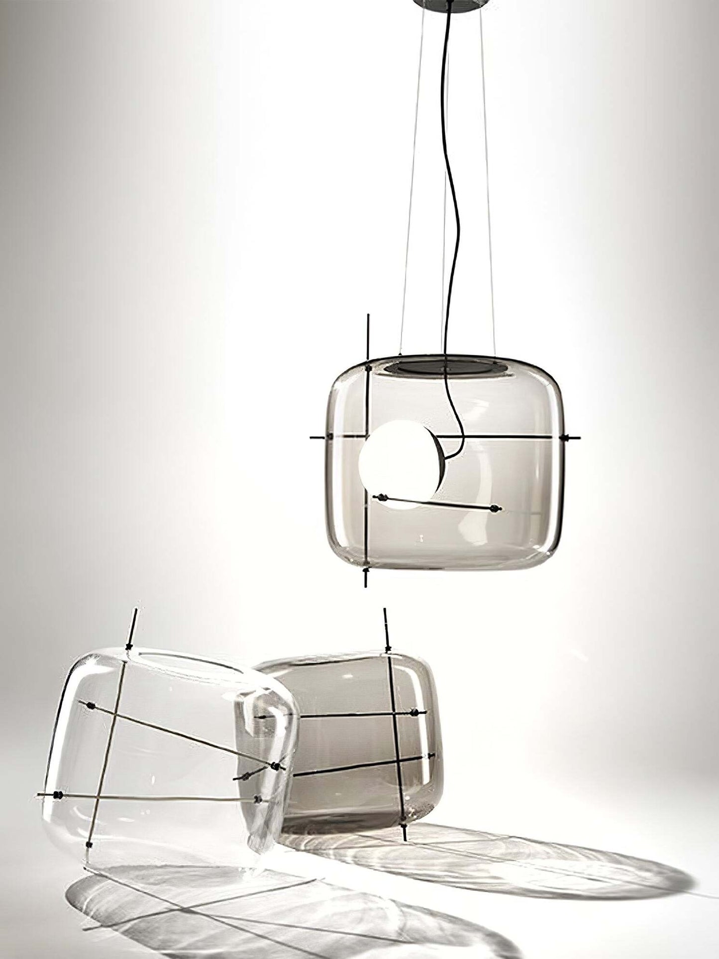 Plot Glas Anhänger Lampe