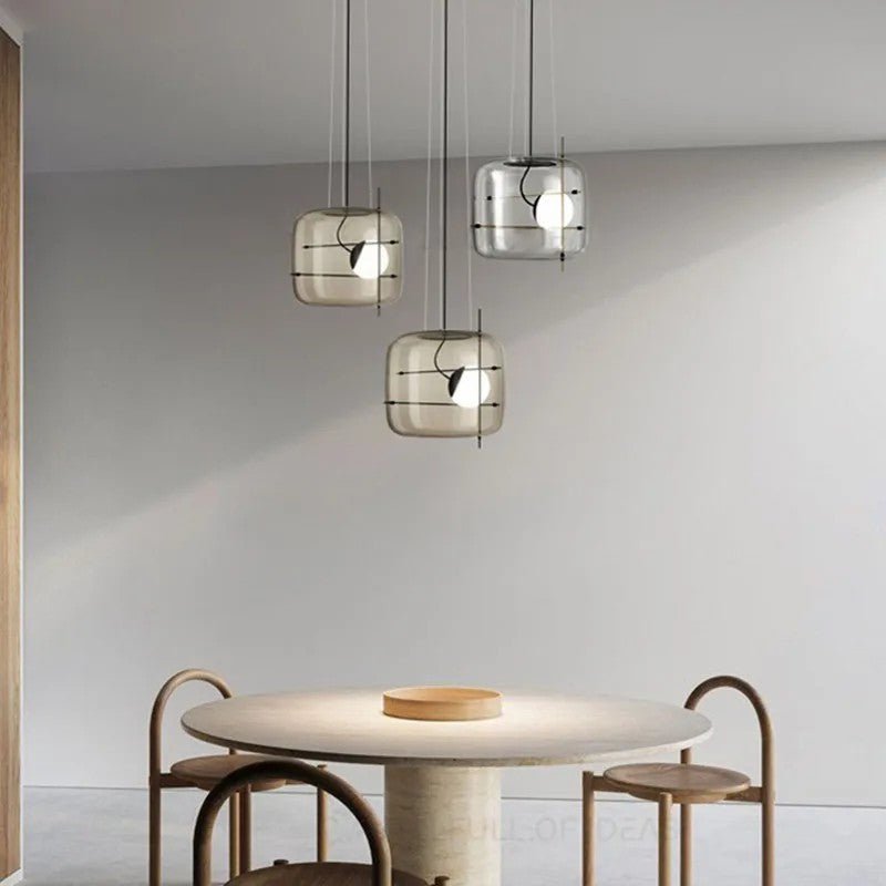PlotGlow | Elegante Glas-Pendelleuchte