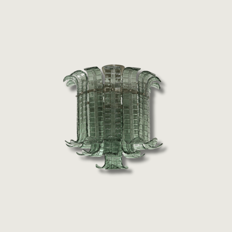 LuxeMurano - Ceiling Light with Italian Glass Style and Subtle Lighting