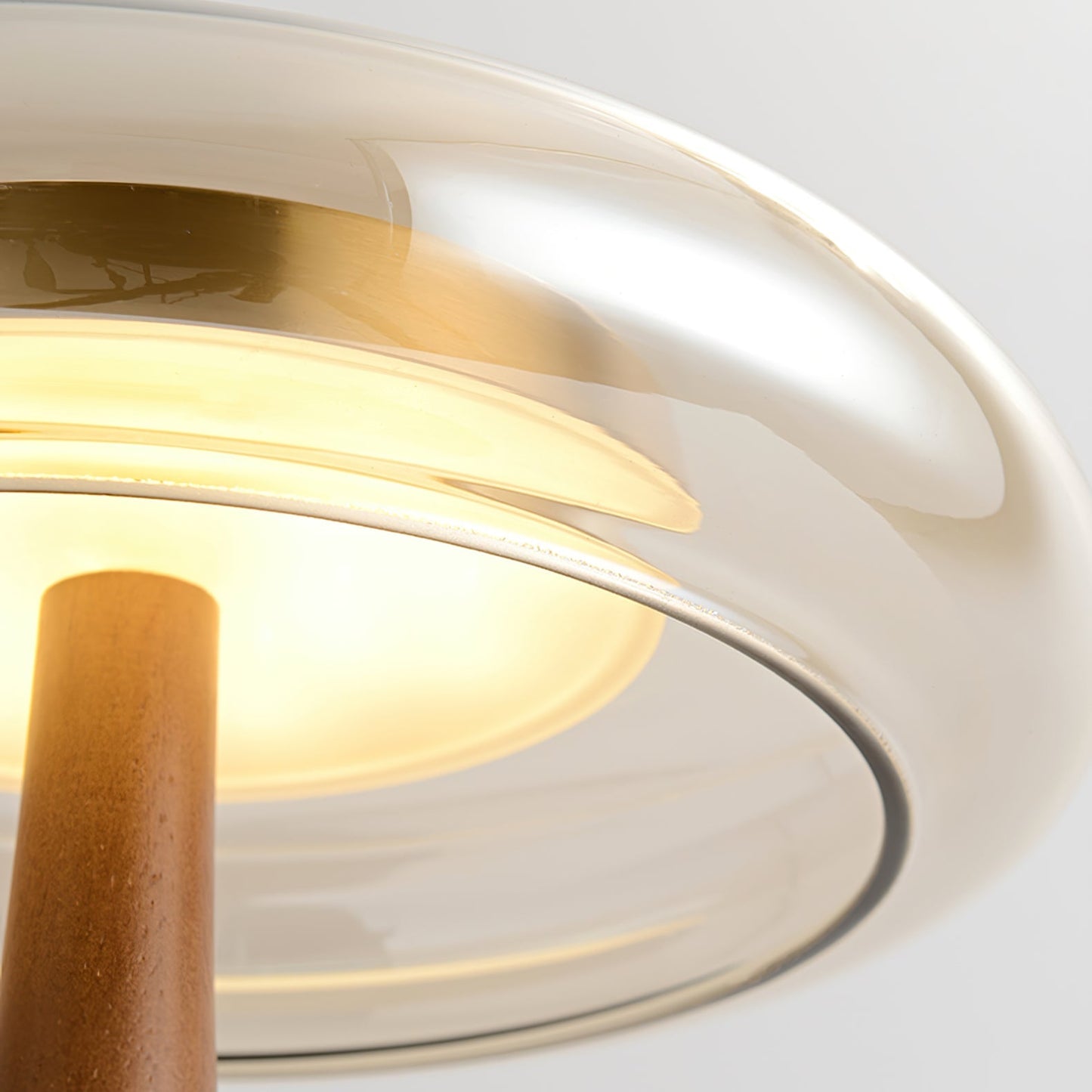 WoodLuxe - Lampe de table design avec LED réglable