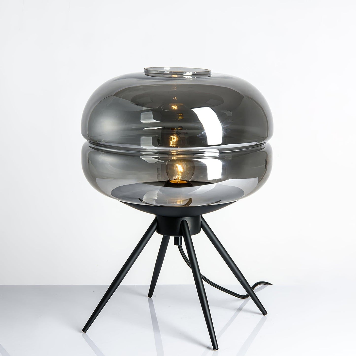 LightJar - Table Lamp with Glass Housing and Warm LED String