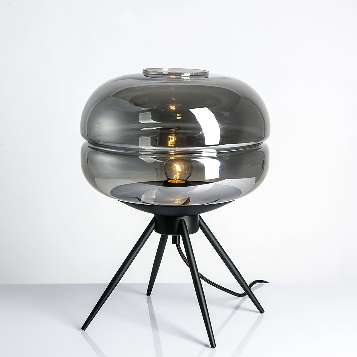 LightJar - Table Lamp with Glass Housing and Warm LED String