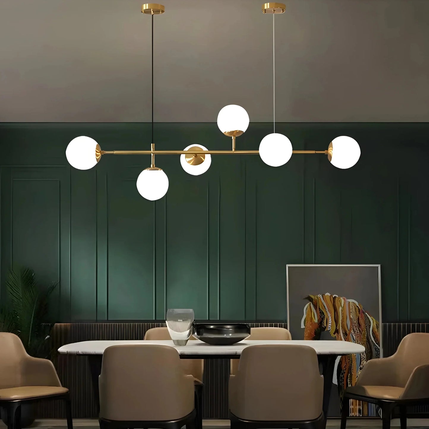 LumiSphere - Creative LED Pendant Light with Glass Spheres