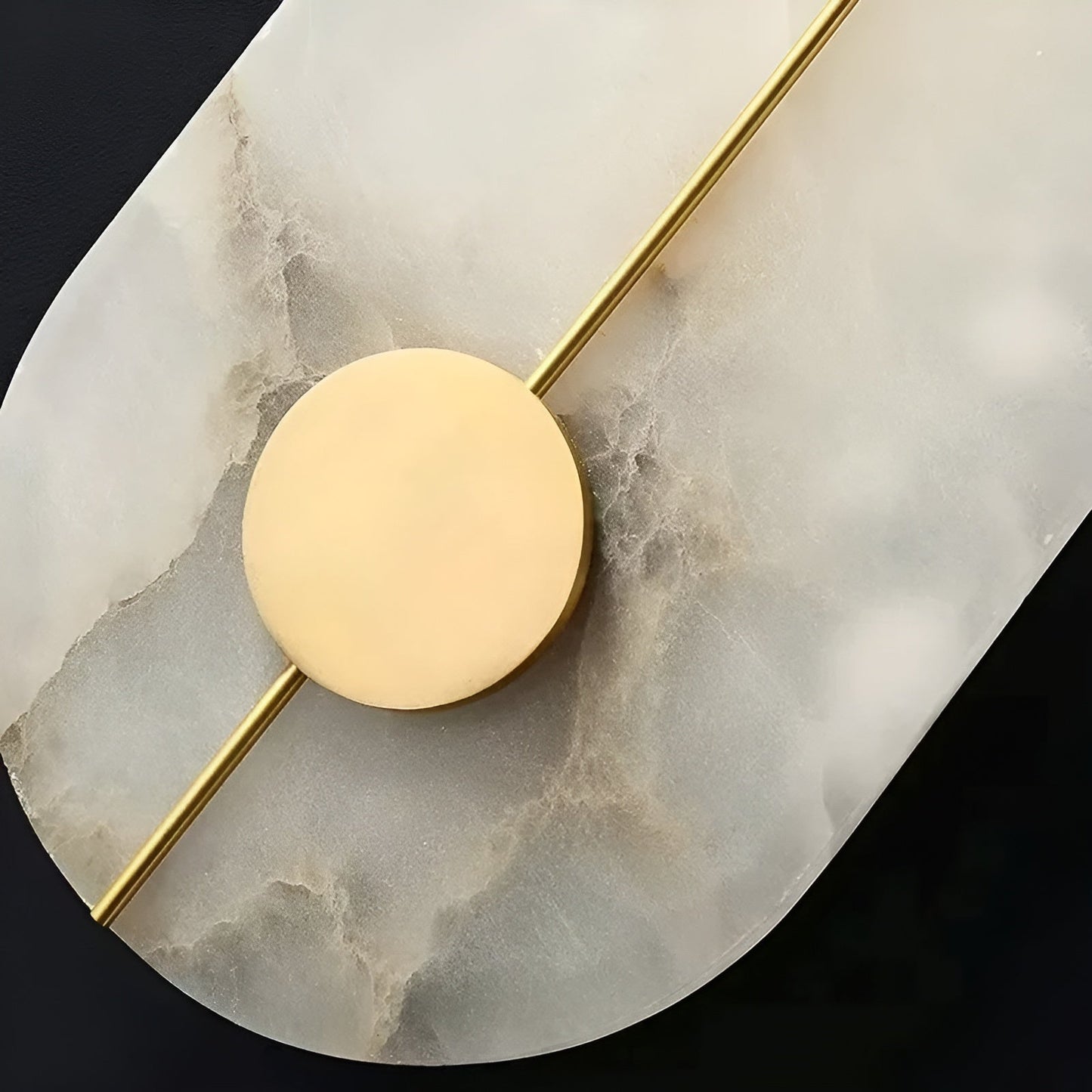 GlowRock | Luksus Marmor LED Lampe