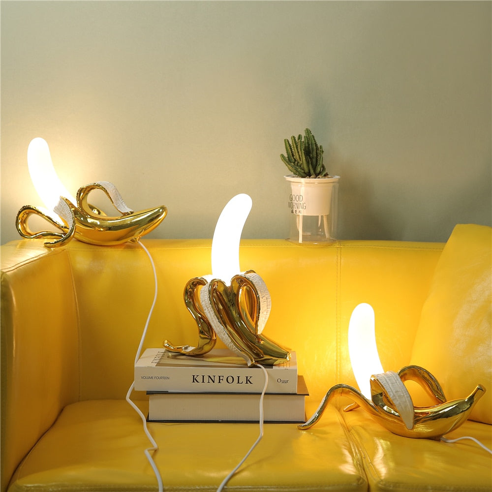 BanaanGlam - Lampe de table Art déco de luxe