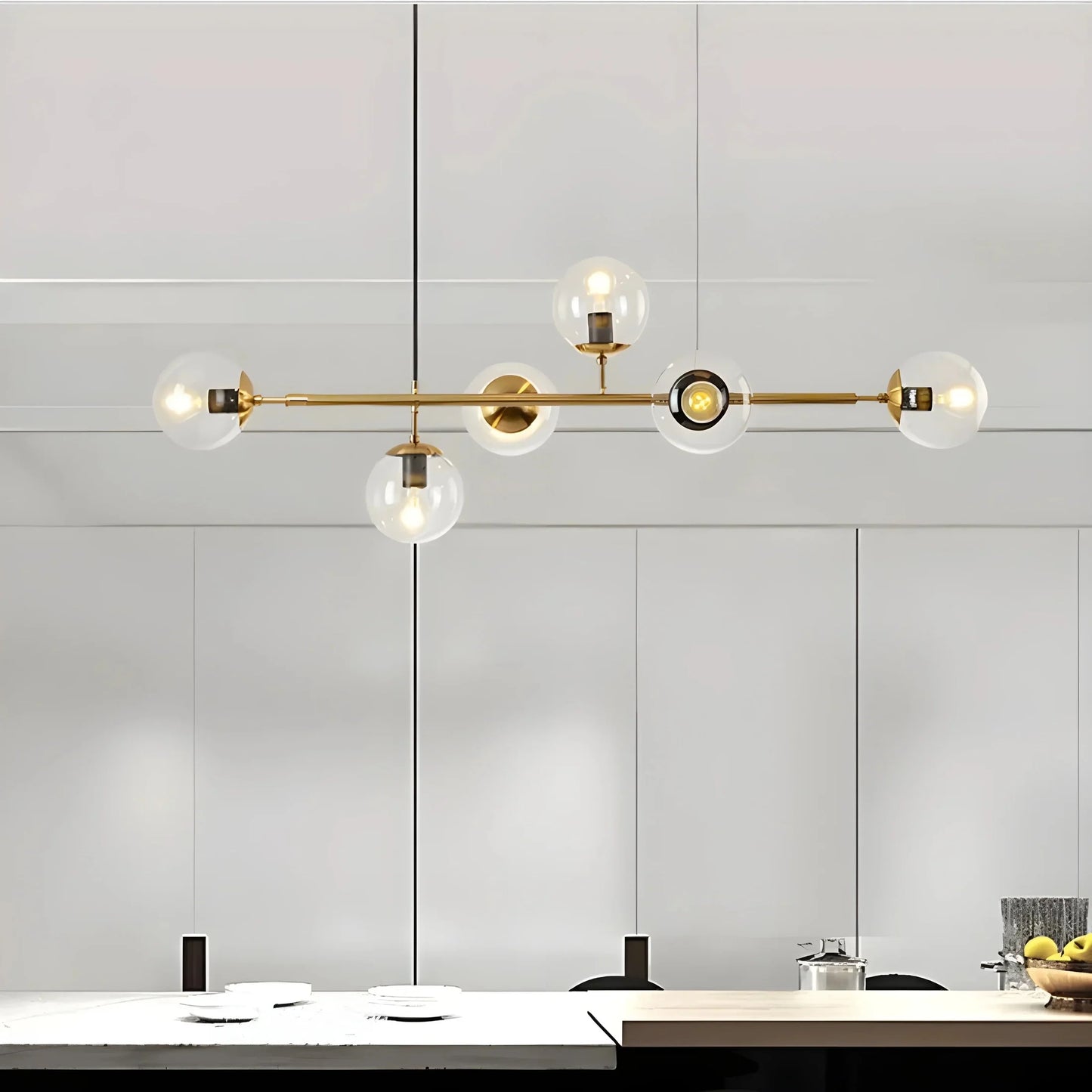 LumiSphere - Creative LED Pendant Light with Glass Spheres