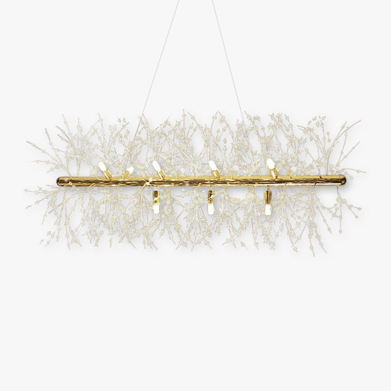 LuxeLumi - Moderne LED-Beleuchtung mit goldenen Akzenten