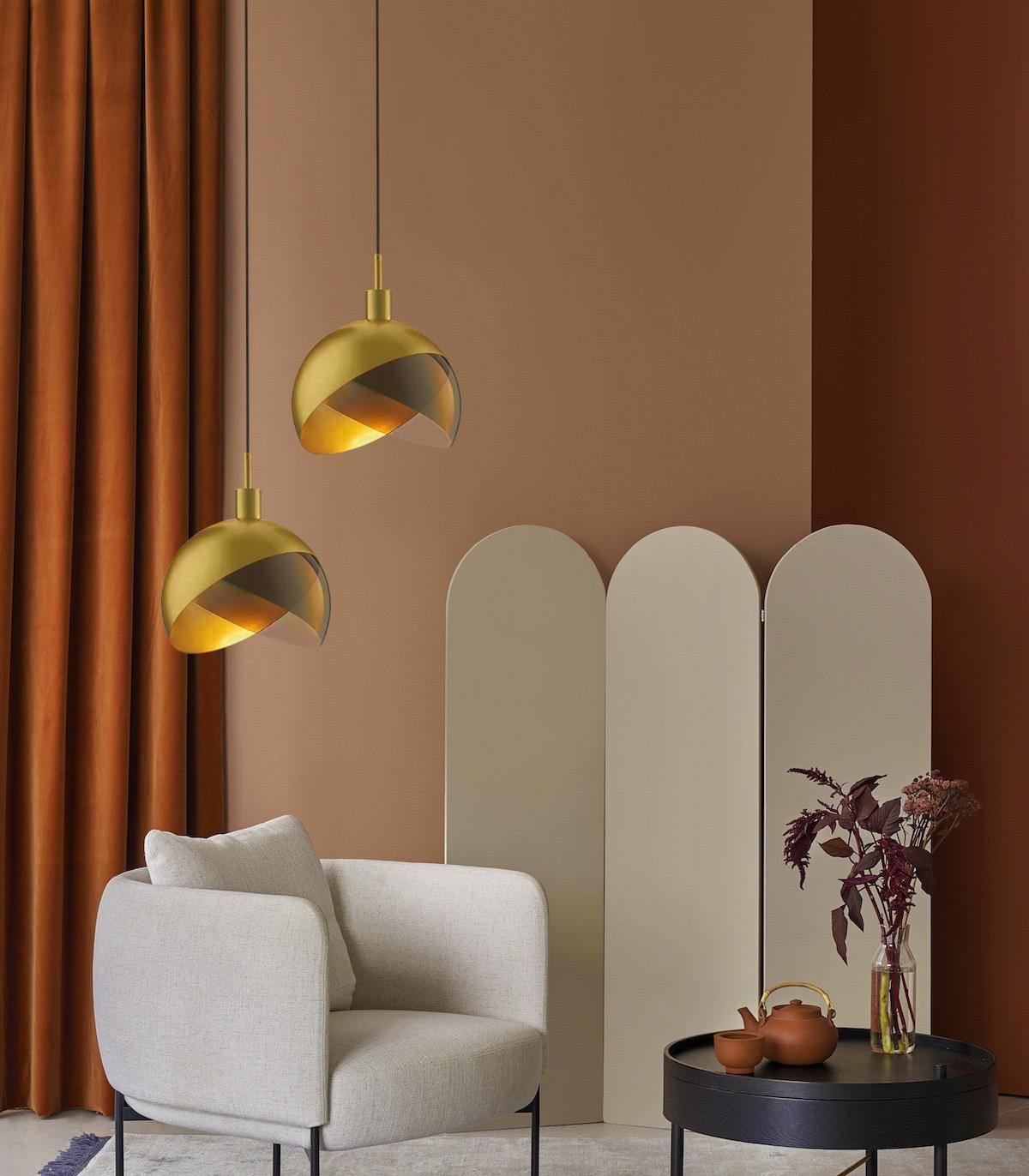 GoldAura - Moderne belysning med glas