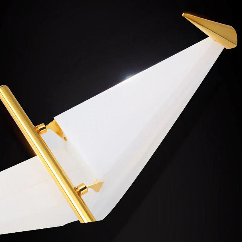 ParrotGold - Gulvlampe i guld