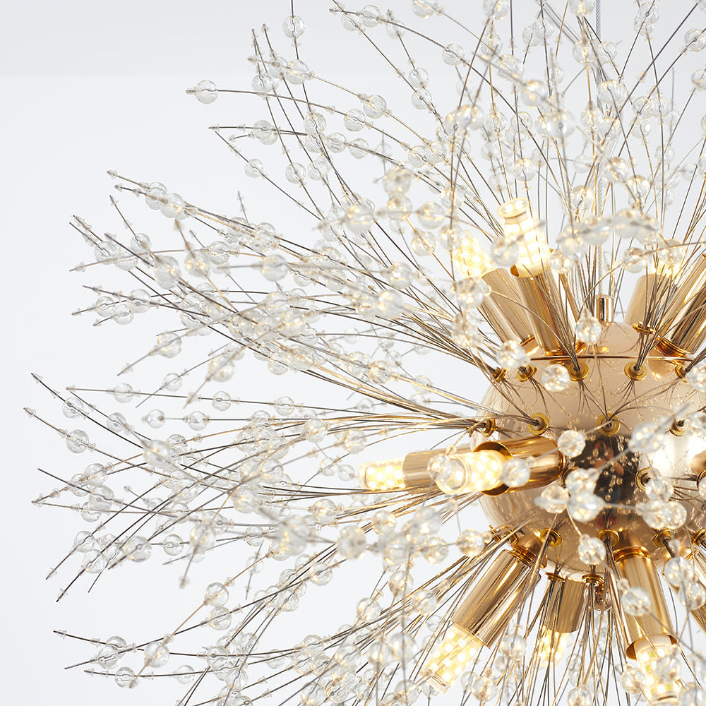 LuxeLumi - Moderne LED-Beleuchtung mit goldenen Akzenten