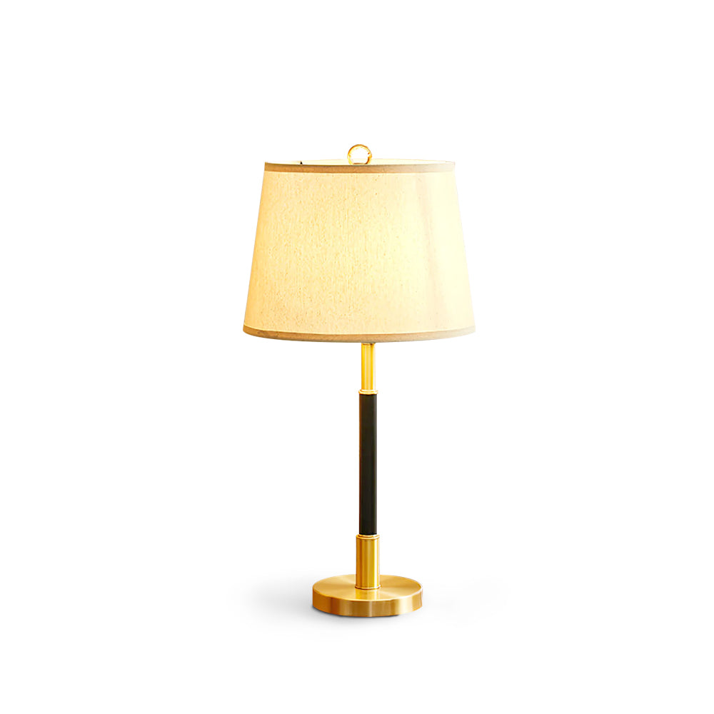 EmpireElegance – Bordlampe i messing med blødt skær