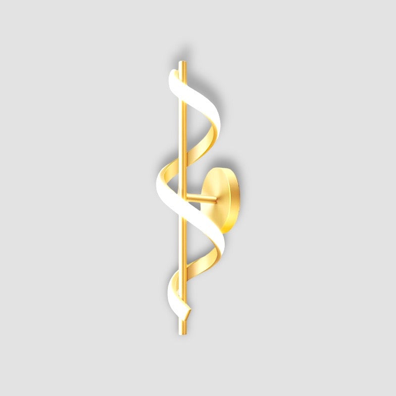 SpiralLight - Minimalistisk LED-væglampe i moderne design