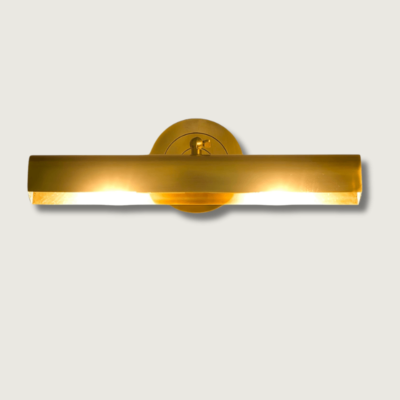 ShineLite - Luksus Guld Væglampe til Tidløst Design