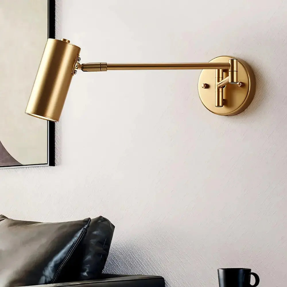 ScandiGlow | Minimalistisk væglampe med fleksibel arm