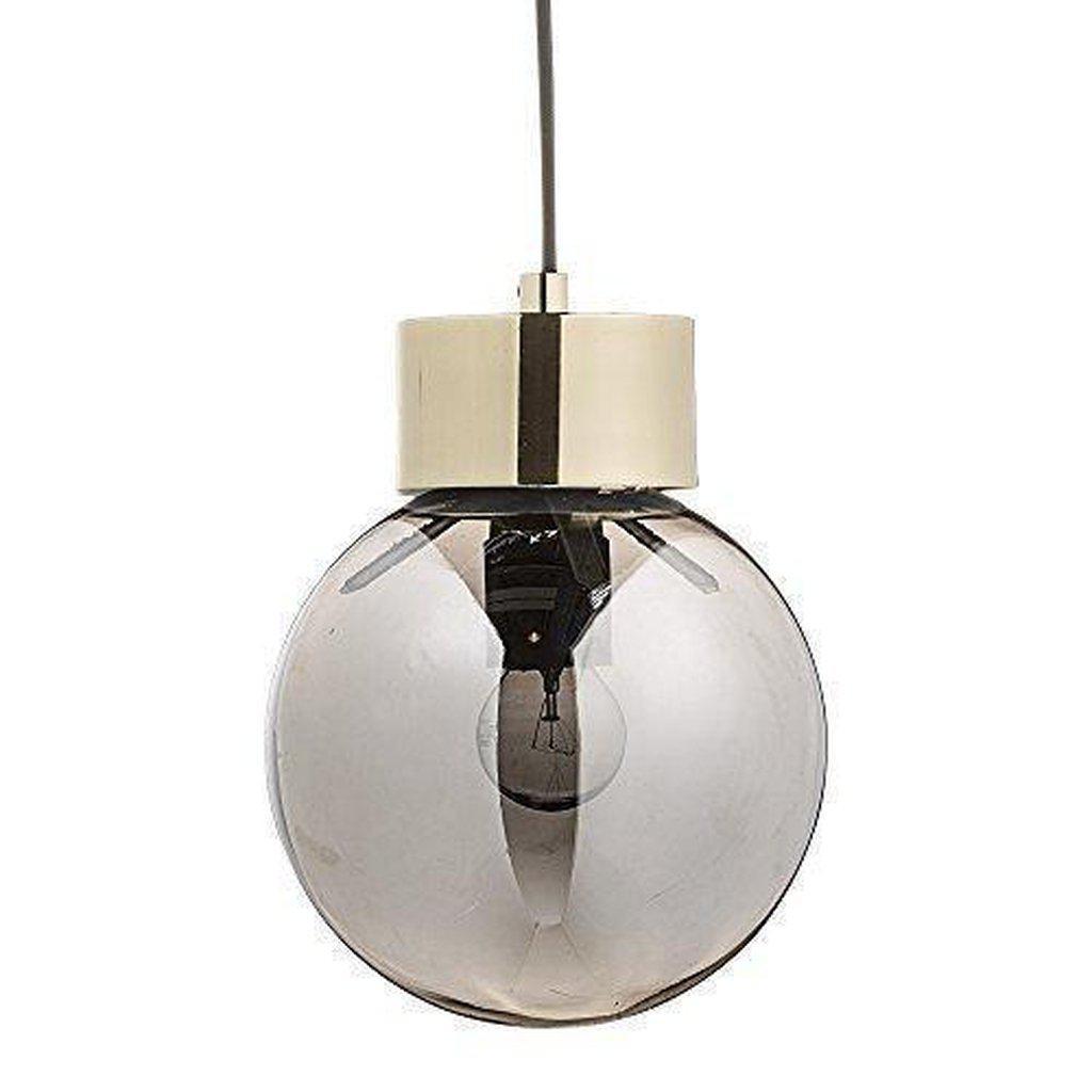 GlitterGold - Gouden glazen hanglamp