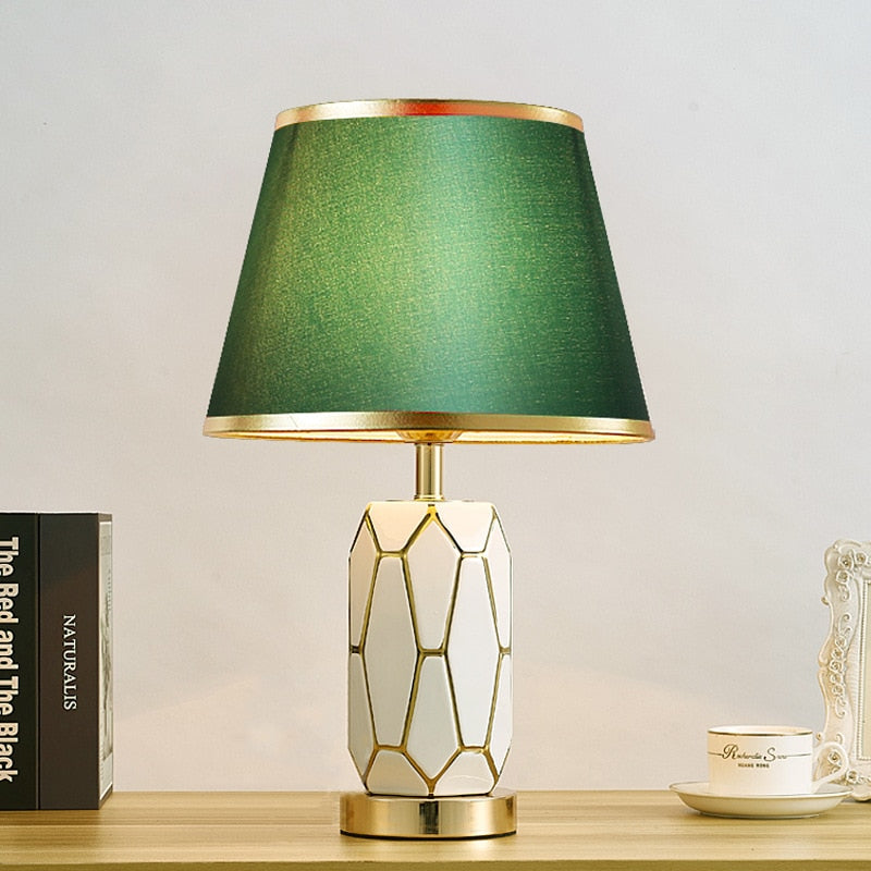 CeramicVibe - Retro Schreibtischlampe aus Keramik