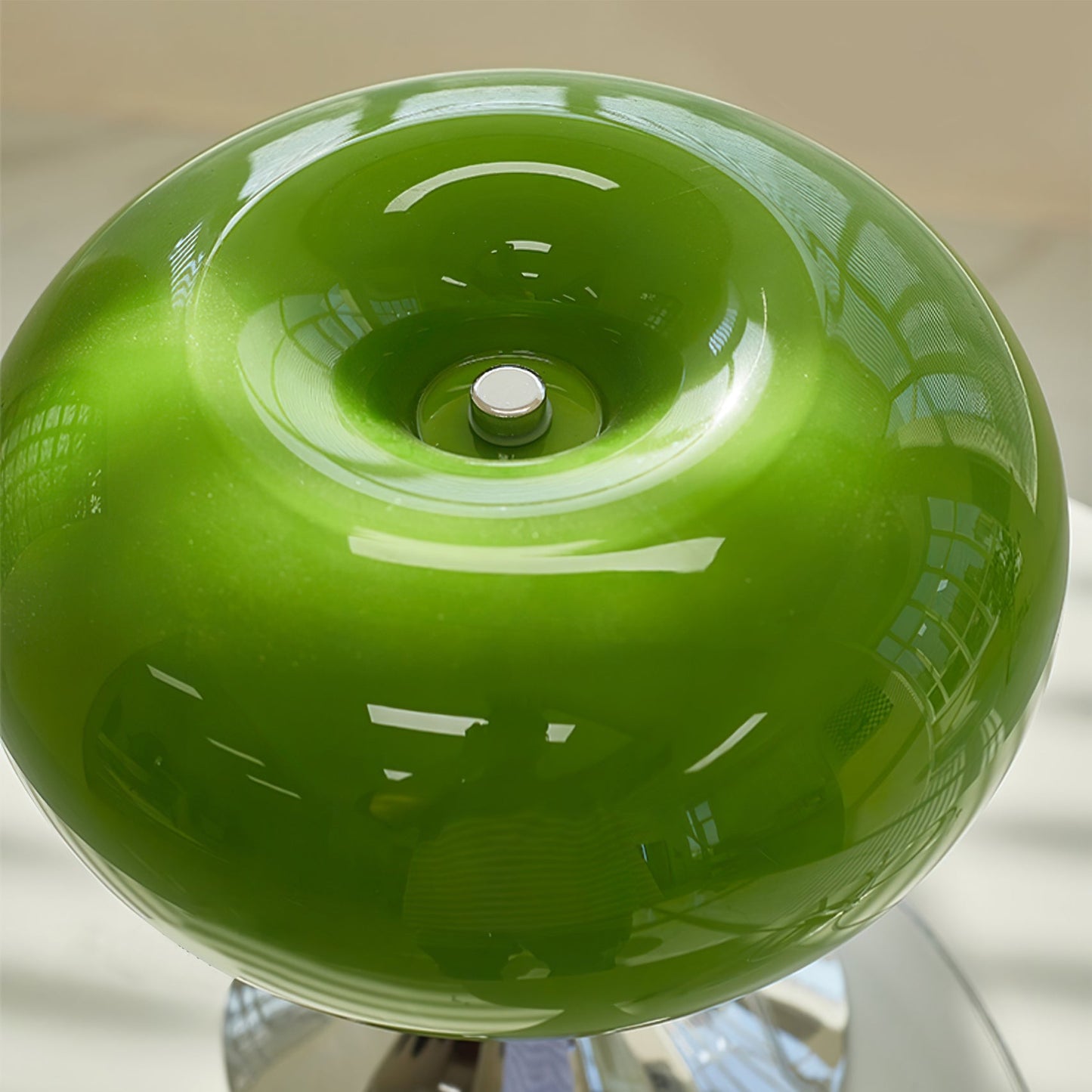 LolliGlow - Farverig glas- og metallampe til bord