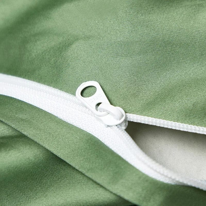 LimeGlow - Egyptian Cotton Duvet Cover Set