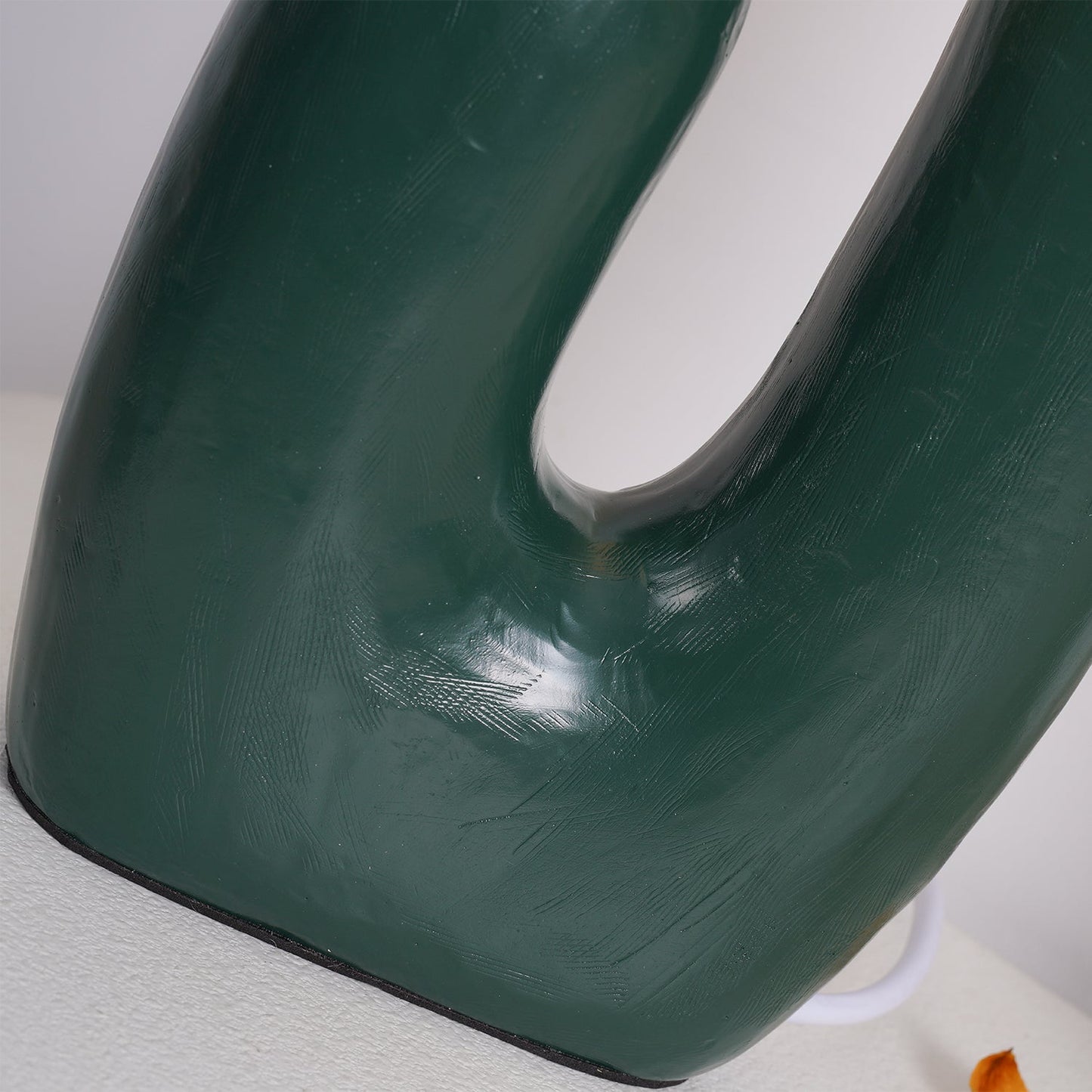 EcoLuxe - Moderne glas- og harpiksbordlampe